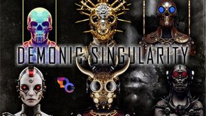 Demonic Singularity: The Artist Behind Faceless and Royal Apes Explores the Dark Side of AI